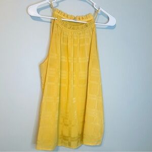 Skies Are Blue Yellow Tank Top